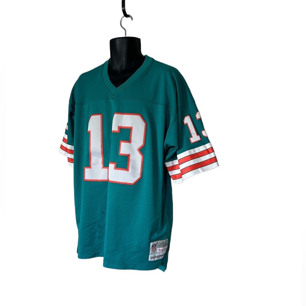 DAN MARINO 1984 MIAMI DOLPHINS MITCHELL & NESS JERSEY REPLICA COLLECTION Mens XL - Picture 4 of 11